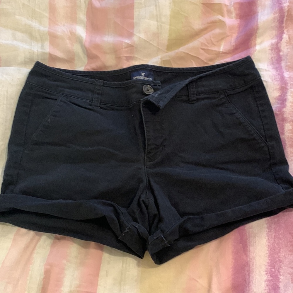 American Eagle black shorts